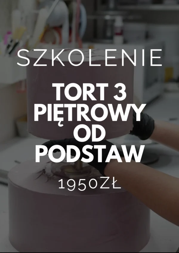 szkolenie tort 3 piętrowy